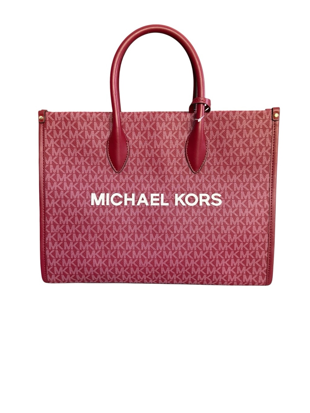 Michael Kors Mirella Cherry MK Signature Tote